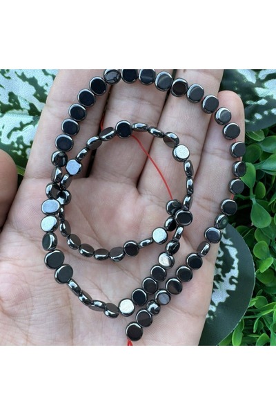 TAŞ UZMANI Mercimek Smoked Hematite Stone 6 mm