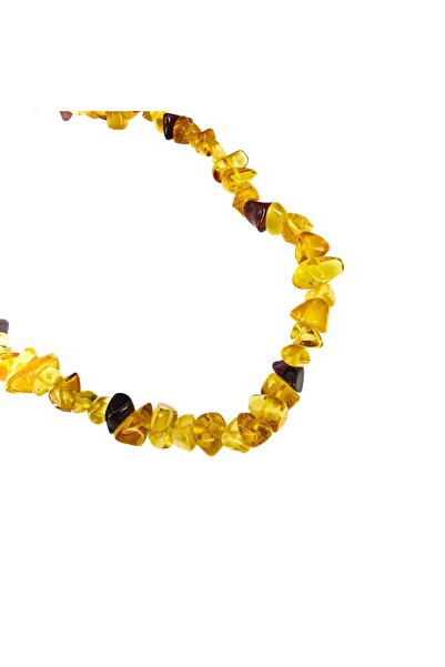 TAŞ UZMANI 5 ملم من الأحجار الكريمة الصفراء المكسورة ذات اللون البني الفاتح