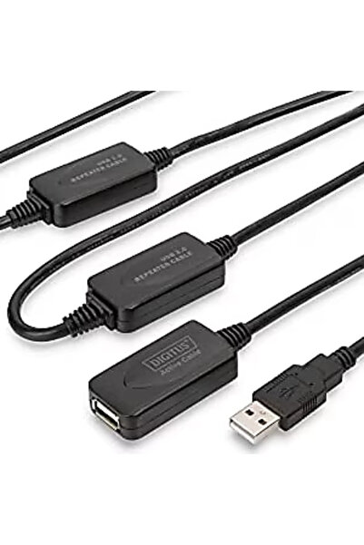 Genel Markalar DA-73100-1 10 m USB 2.0 Uzatma Kablosu