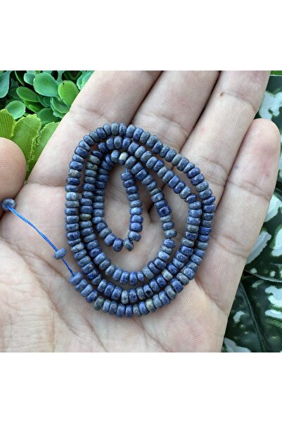 TAŞ UZMANI حجر اللازورد رونديلا 4 مم