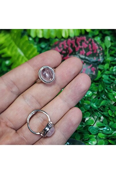 TAŞ UZMANI خاتم حجر الكوارتز الوردي