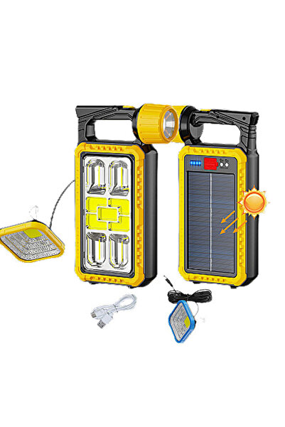 Zen Store 1PCS New Solar LED Light Outdoor Emergency Camping Flashlight