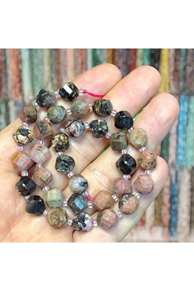 TAŞ UZMANI حجر رودونيت غير منتظم الشكل 10 ملم