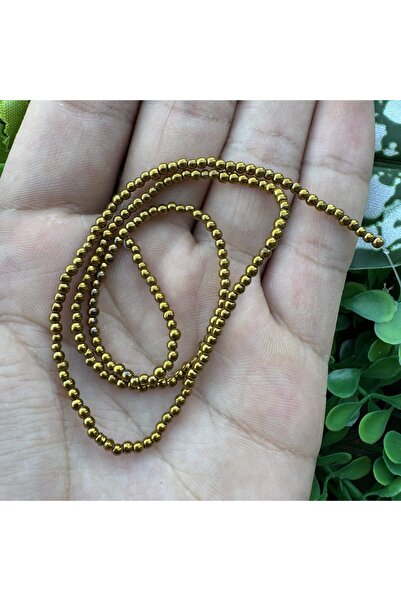 TAŞ UZMANI حجر الهيماتيت الذهبي الكروي 2 مم