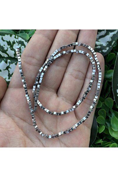 TAŞ UZMANI حجر الهيماتيت الفضي على شكل مكعب عظمي 2×2 مم