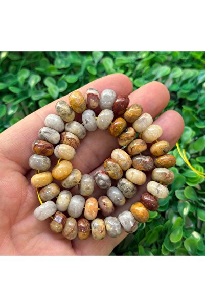 TAŞ UZMANI حجر رونديلا موكايت جاسبر 10×6 مم