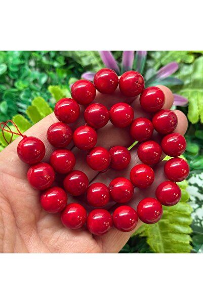 TAŞ UZMANI حجر المرجان الطبيعي الكروي 14 ملم