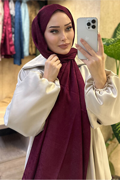 CUOCA LOUNGE Dokulu Hafif Pamuk İpek Şal