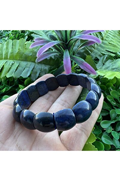 İNCİ DOĞAL TAŞ حجر اللازورد على شكل بيضاوي مقطوع