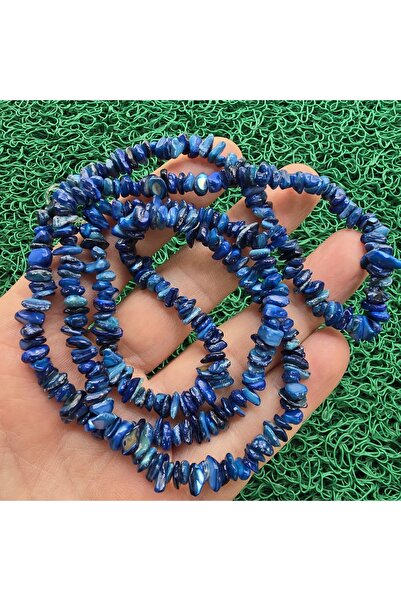 İNCİ DOĞAL TAŞ حجر أزرق مكسور 7 ملم