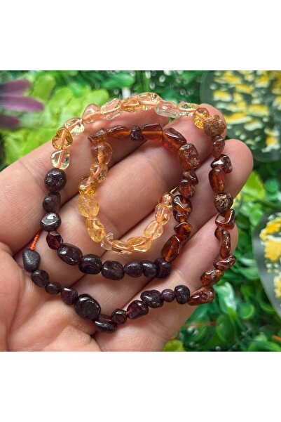 TAŞ UZMANI أحجار الشاكرا من السترين غير المُصقول، والجارانيت، والهيسونيت