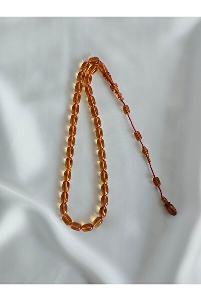 Zivazer Store Imame Light Orange Capsule Cut Catalin 9*6mm Prayer Beads with ...