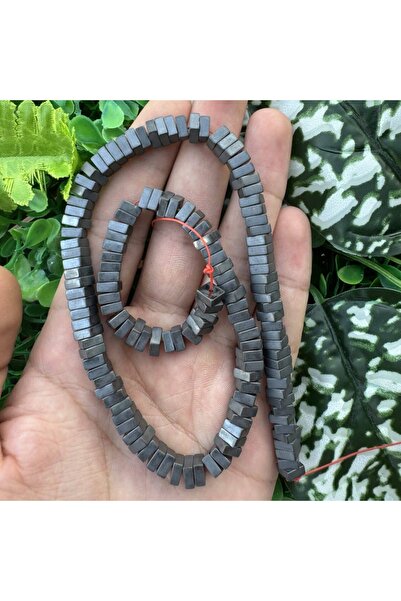 TAŞ UZMANI حجر الهيماتيت الفحمي المربع 6x2 مم