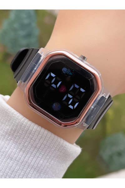 Weluxa Silicone Strap Youth Wristwatch with Led Light Indicator