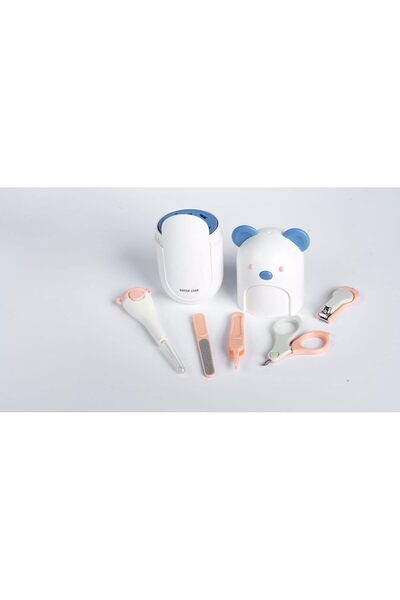 Green Lion Child Mate Manicure Kit, Nail Set, Tweezers, Safe to Use, Grooming...