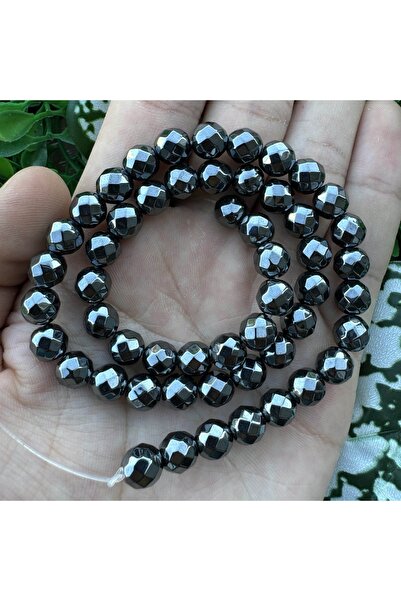 TAŞ UZMANI حجر الهيماتيت المدخن الكروي المصقول 8 مم