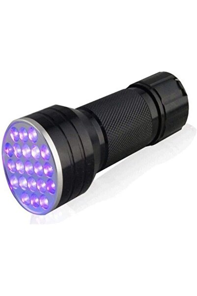 EACAM 21 LEDs 395nm UV Flashlights Detector for Pets Urine & Stains Battery P...
