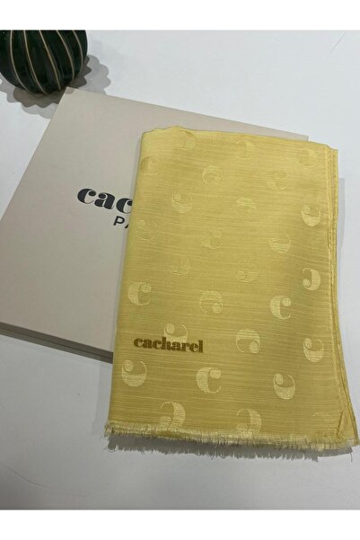 Cacharel Pamuk İpek Monogram Şal 9112977