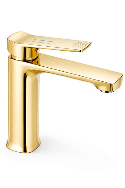 luxury faucet صنبور حوض الحمام من سلسلة أوسكار بريميوم جولد - تصميم عصري وفاخ...
