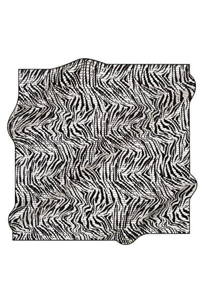 Aker Sura Silk Scarf Ist 8573701 - 311 47479 Gray Mixed Pattern