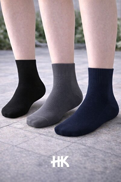 HK SOCKSS Erkek Dikişsiz 3'lü Bambu Çorap