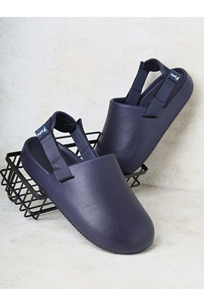 YOHO By Styli Men Blue Glide Clogs with Adjustable Strap