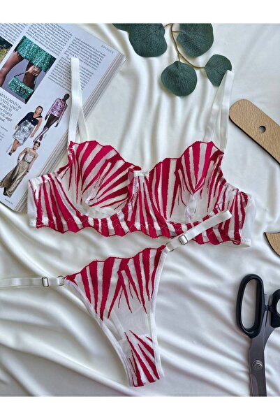 ELAN WEAR Underwear with Sword Pattern in Fuchsia