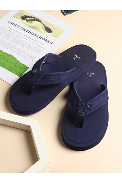 YOHO By Styli Men Navy Bubbles Orthopedic Slippers