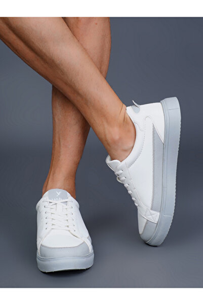 YOHO By Styli Men Contrast Panel Casual Sneakers