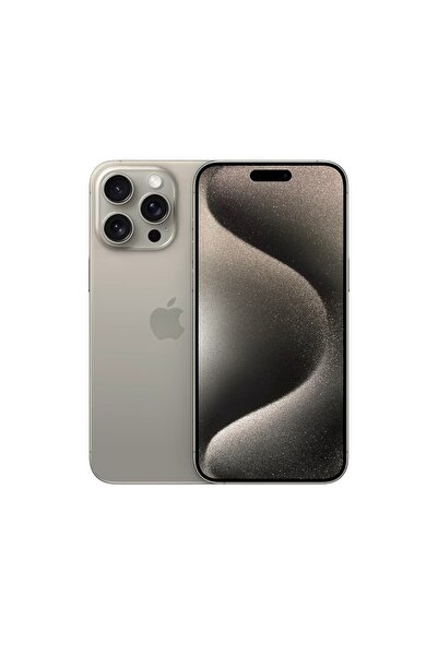 Apple ايفون 15 برو ماكس من التيتانيوم الطبيعي مستعمل، 512جيجابايت، من ابل نسخ...