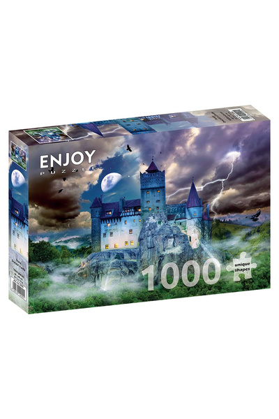 Enjoy Puzzle Puzzle 1000 piese Enjoy – Scary Dracula's Castle