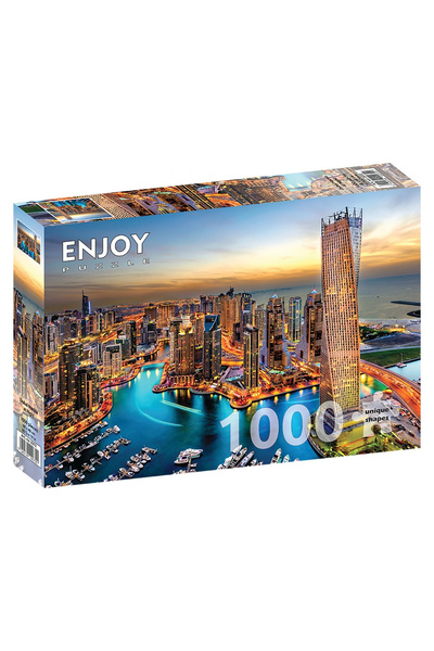 Enjoy Puzzle Puzzle 1000 piese Enjoy – Dubai Marina at Night