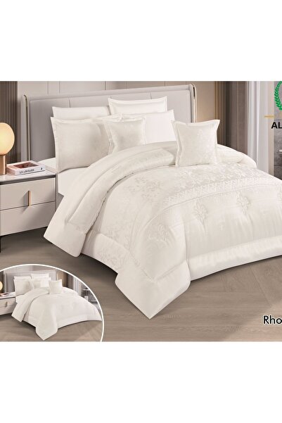 alzawia Roda double bedsheet, puffy microfiber, embossed with a soft and eleg...