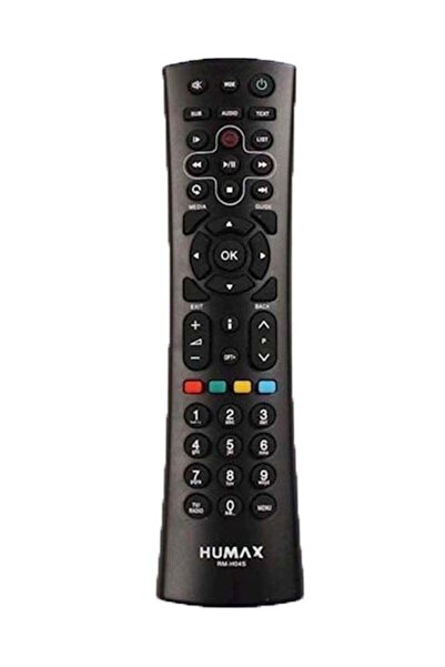Humax Remote Control For Receivers H04S Black