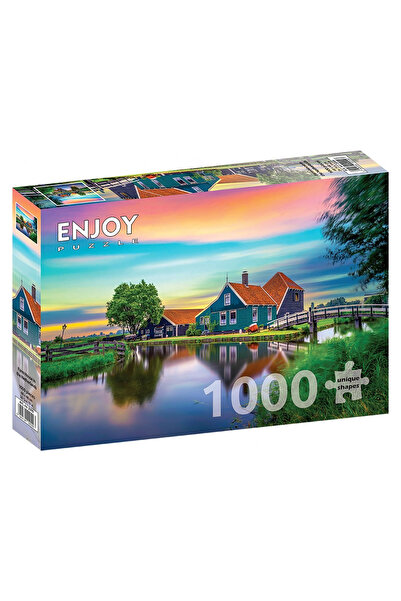 Enjoy Puzzle Puzzle 1000 piese Enjoy – Farm House in the Netherlands