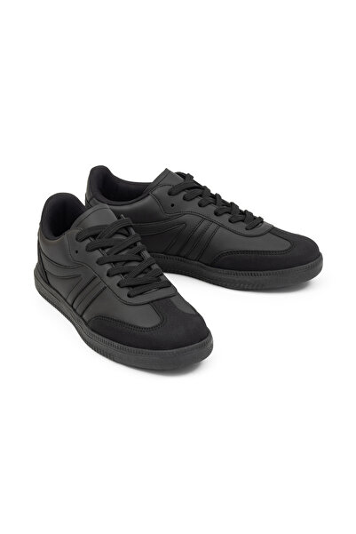 E SPORT Black Orthopedic Daily Women's Senaker Shoes
