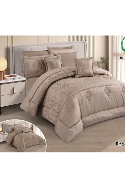 alzawia Roda double bedsheet, puffy microfiber, embossed with a soft and eleg...