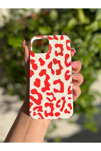 CaseKİdükkan iPhone 13/14 Compatible Silicone Velvet Inside Launch Puffy Patt...