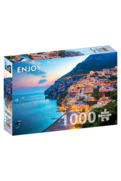 Enjoy Puzzle Puzzle 1000 piese Enjoy – Positano at Dusk, Italy