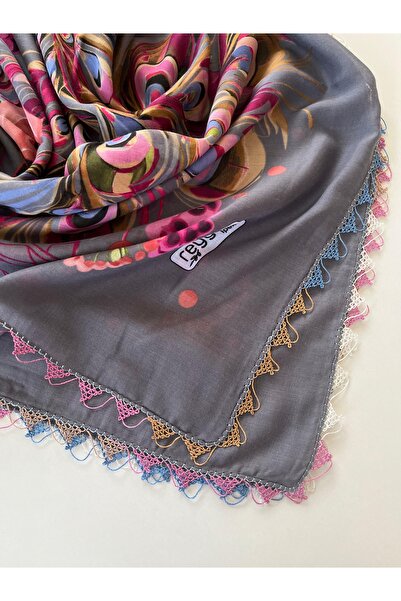 REYYAN Χειροποίητο μαντήλι με εργόχειρο ιγνού/χειροποίητη τουρμπάν/καλύπτρα κ...