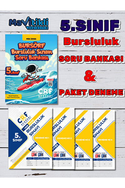 Mavitikli Yayıncılık 5.SINIF BURSLUK SORU BANKASI ve PAKET DENEME 2026 BASKI