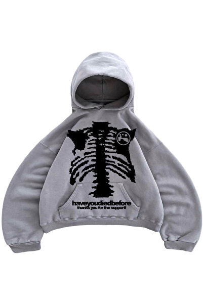 SLAY Boxy Fit Printed Hoodie - Premium Cotton Fleece 360 GSM