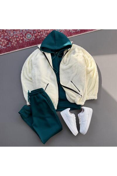 KONSEPT35 Men's 3-Ply Suit and Plush Jacket Combination