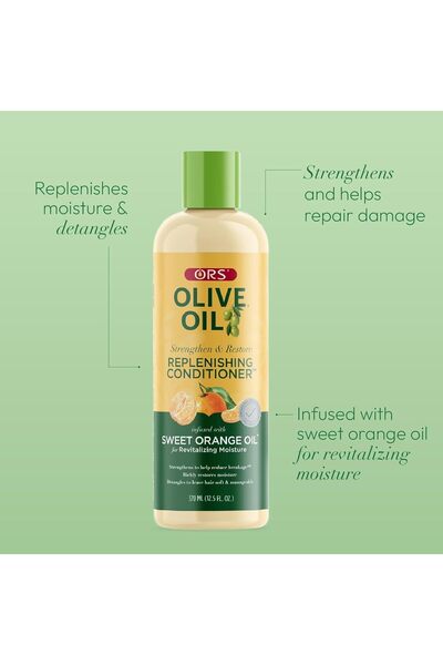 ORS Olive Oil Strengthen & Nourish Replenishing Conditioner, 362 ml (Pack of 1)