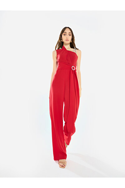 House of Moda By Styli Women Asymmetric One Shoulder Jumpsuit