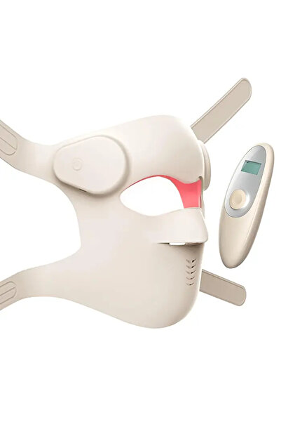 toyigoo EZERE Yüz İçin Şarjlı 9 Modlu Kızılötesi & Kırmızı Işık Terapisi Mask...