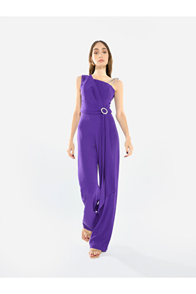 House of Moda By Styli Women Asymmetric One Shoulder Jumpsuit