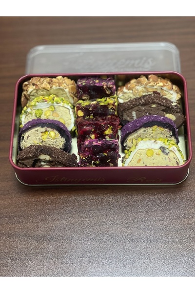 istinye turkish sweets علبة حلقوم مشكلة، حلوى تركية