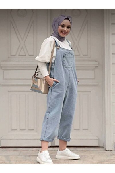 Hello Lovely Kadın jeans Tulum, Salopet, Slopet, Kadın Hamile Tulum, Kot Tulu...