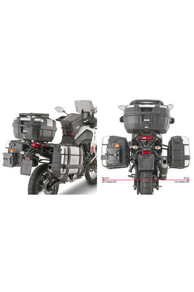 Givi PLO2145MK YAMAHA TENERE 700 (19-24) - TENERE 700 WORLD RAID (22-25) YAN ...